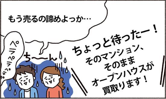 事例紹介マンガ　実際に仲介で売買するのはかなり大変